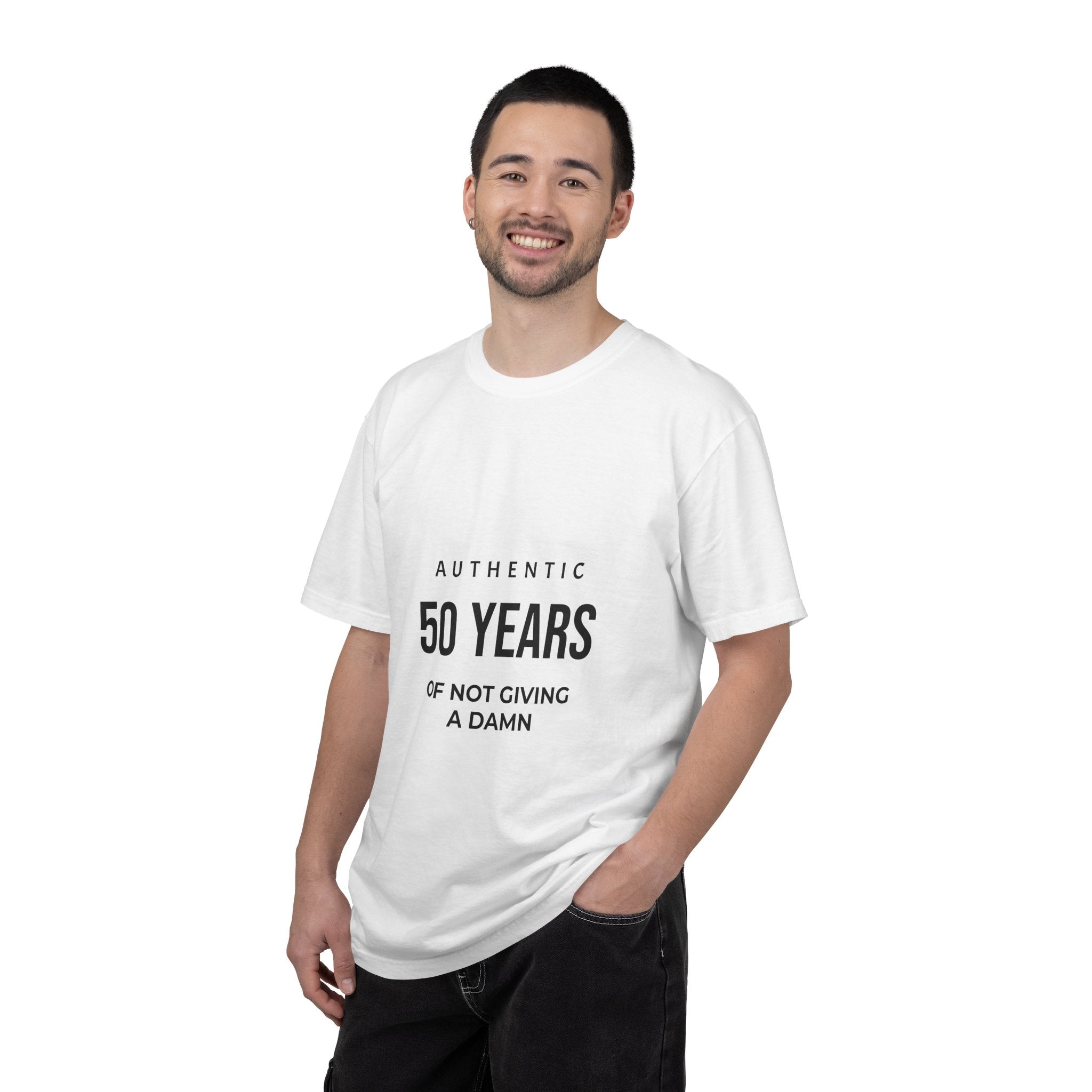 50 Years of Not Giving a Damn T-Shirt — Funny 50th Birthday Tee