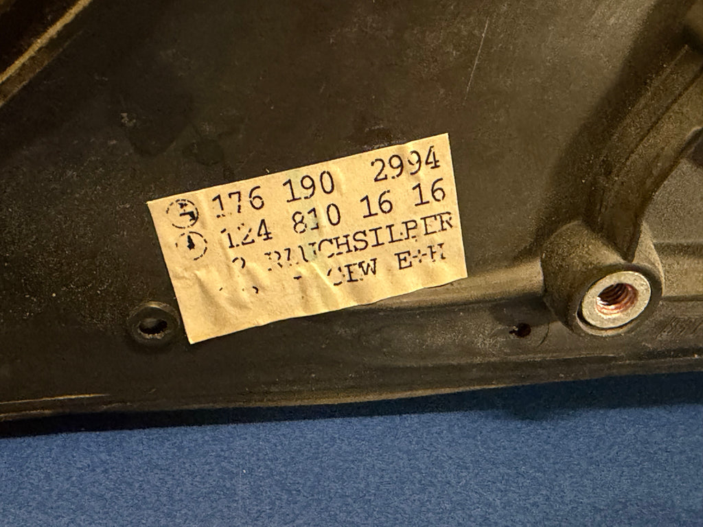 Original Mercedes-Benz W124 Außenspiegel rechts – Rauchsilber 702 – Top Zustand