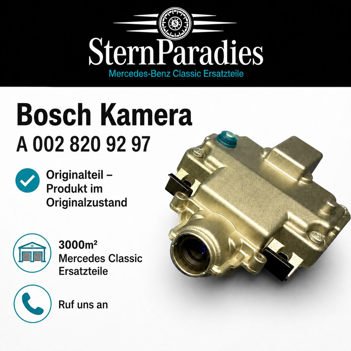 ⭐ Original Mercedes Nachtsicht Kamera A0028209297 Bosch NEU – SP-2026-000114 – Ansicht 8