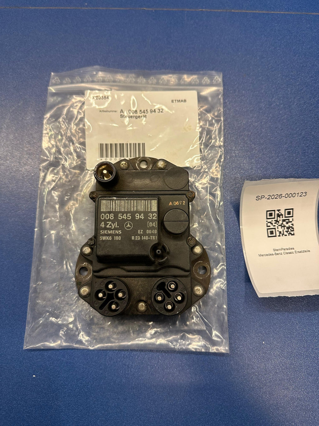⭐ Original Mercedes Steuergerät A0085459432 4 Zyl. Siemens gebraucht – SP-2026-000123 – Ansicht 2