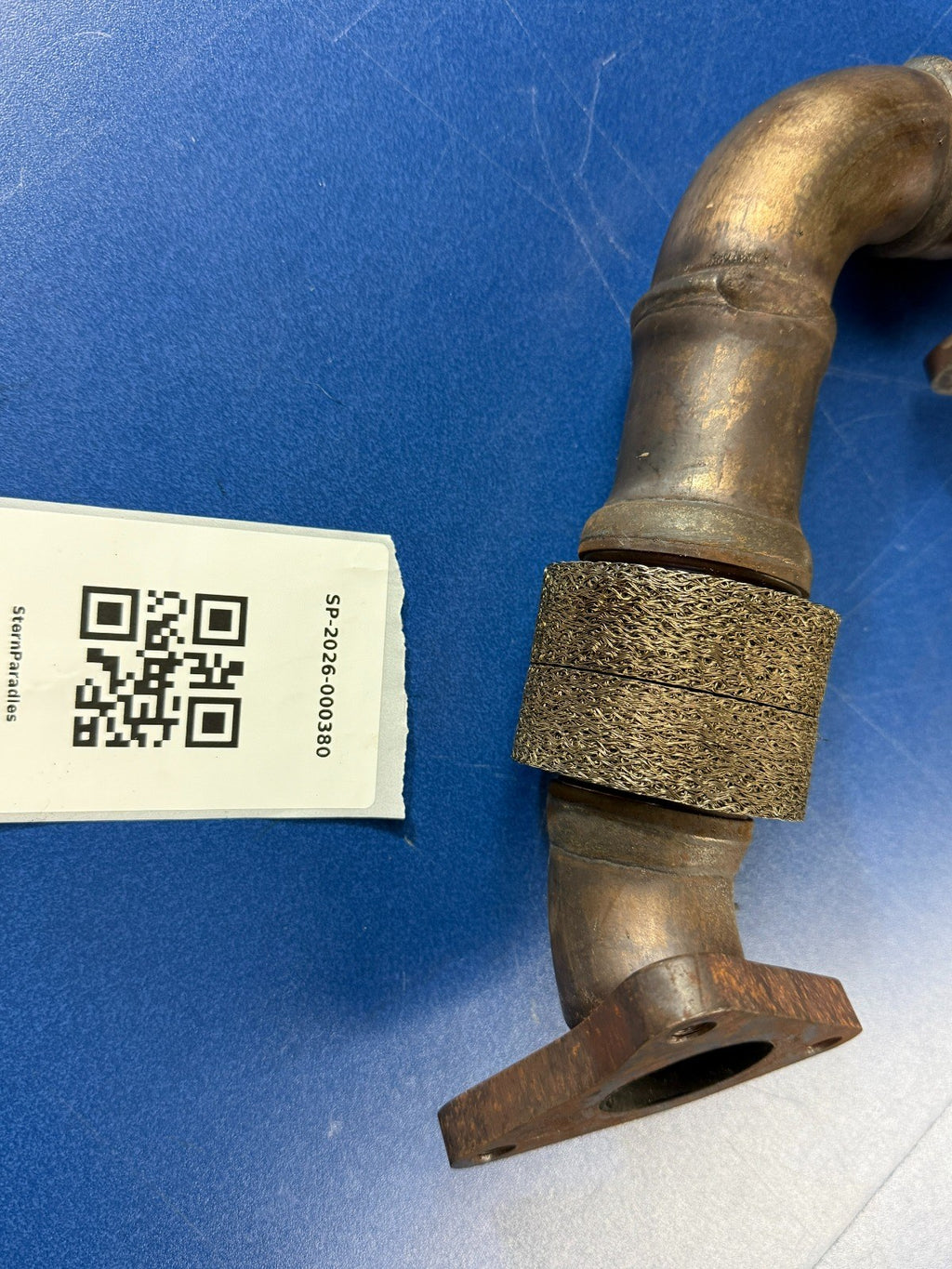 Original Mercedes OM642 Krümmer links A6421400761 Exhaust Manifold – SP-2026-000380 – Ansicht 8