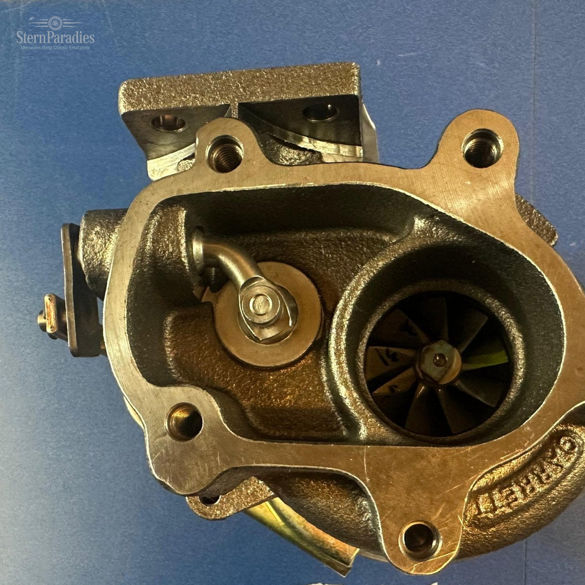 Original Mercedes Garrett Turbolader A0030960699 Turbo OM602 NEU NOS – Detailansicht – SP-2026-000394