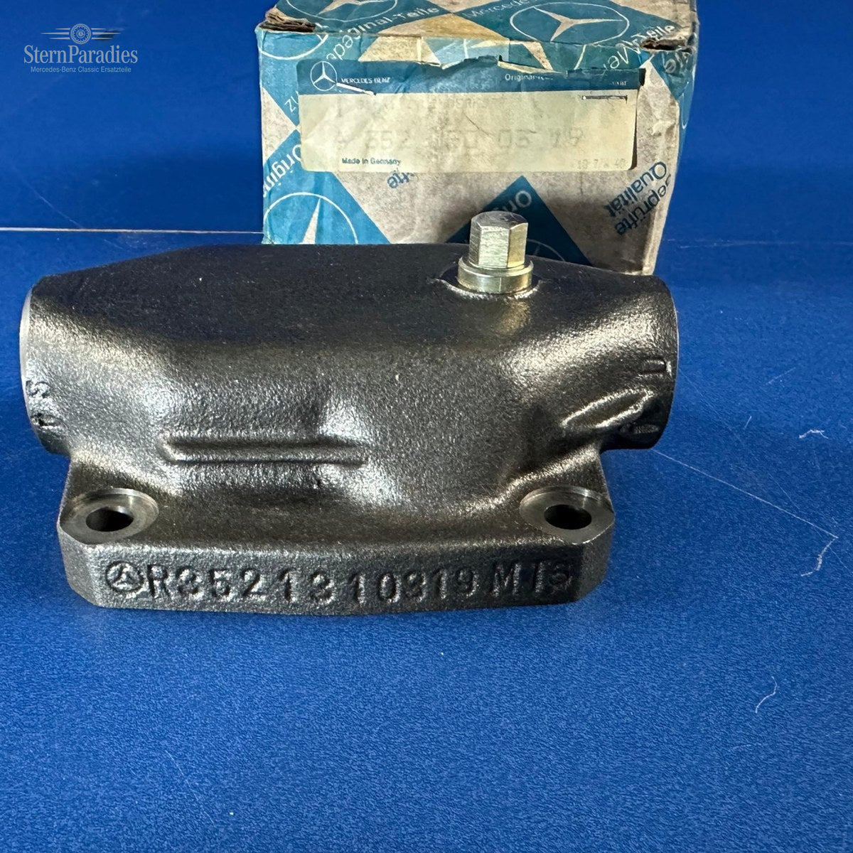 Original Mercedes Kompressor Zylinderkopf A3521300319 OM352 NOS – Gesamtansicht – SP-2026-000437