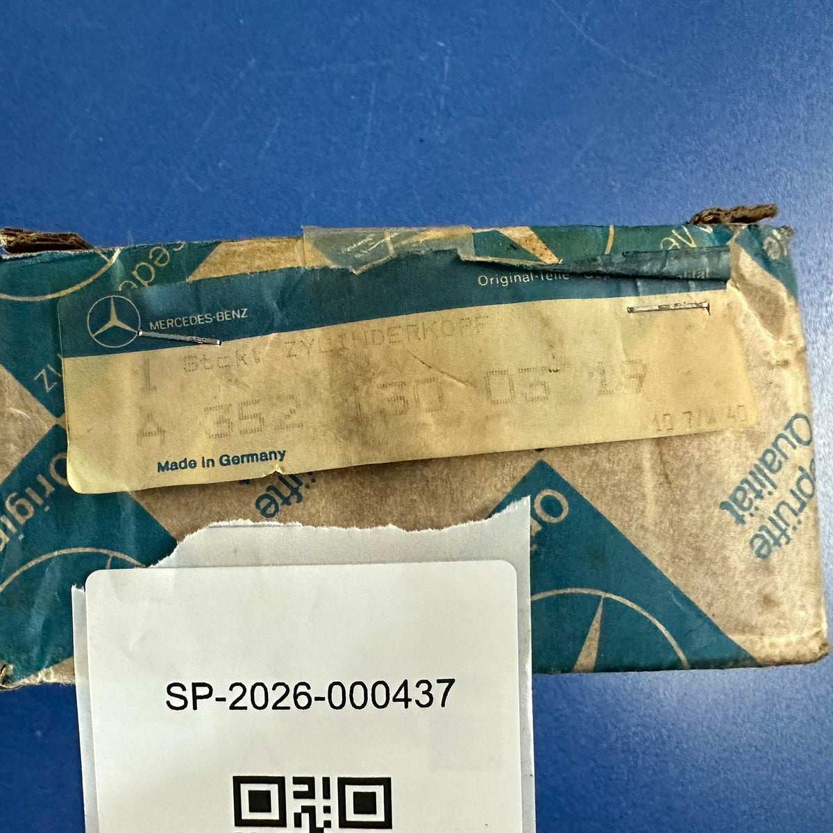 Original Mercedes Kompressor Zylinderkopf A3521300319 OM352 NOS – Originalkennzeichnung – SP-2026-000437