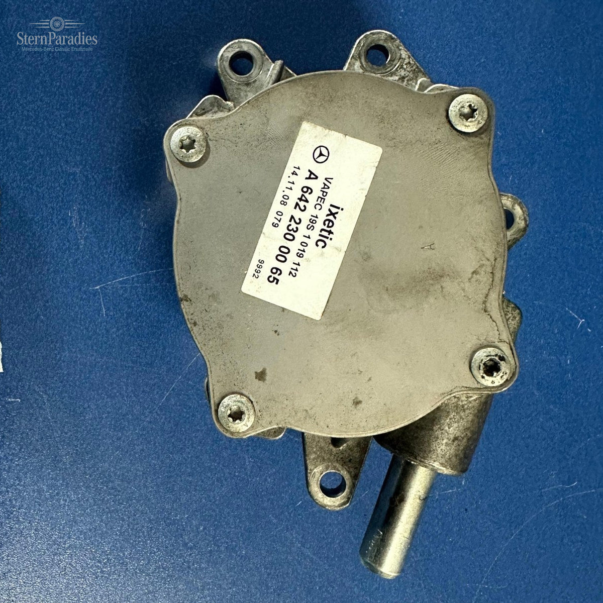 Original Mercedes OM642 Vakuumpumpe A6422300065 ixetic Unterdruckpumpe – Weitere Ansicht – SP-2026-000439