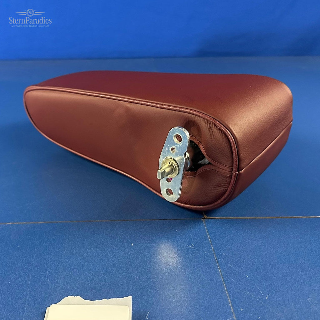 Original Mercedes W124 Mittelarmlehne Leder Mittelrot 3B32 A1249706130 NEU – Weitere Ansicht – SP-2026-000453