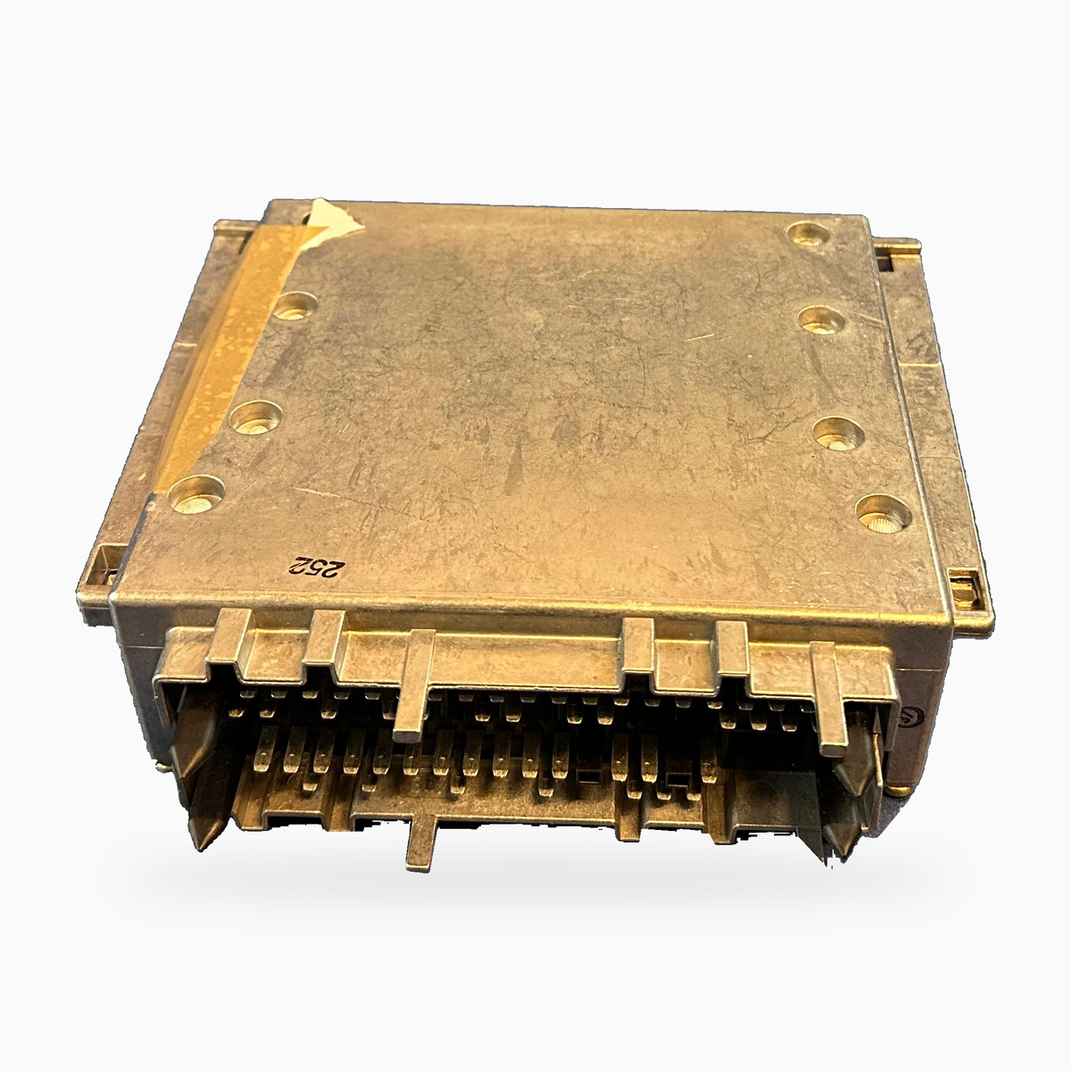 Mercedes-Benz ETS-Steuergerät A0155458032, Bosch 0265106111, SKU #113 – Gehäuse flach Stecker vorne